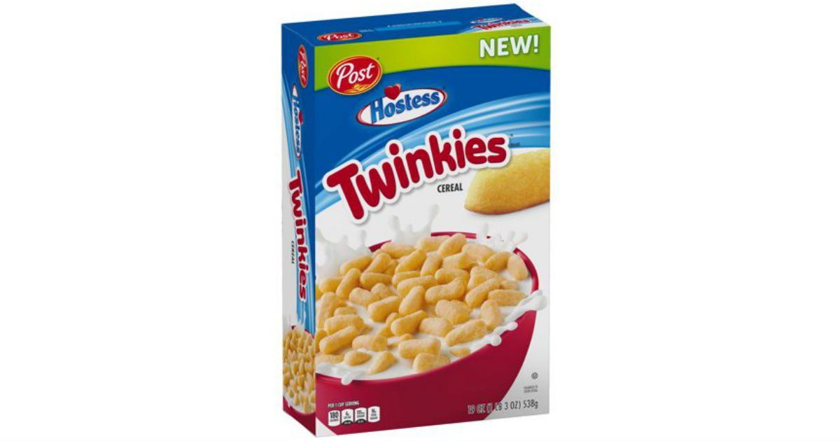 Post Hostess Twinkies Cereal ONLY $2.98 at Walmart