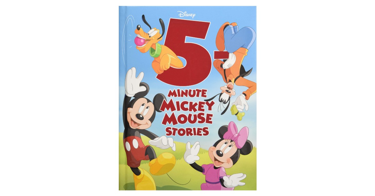 5-Minute Mickey Mouse Stories Hardcover ONLY $4.33 (Reg. $13)