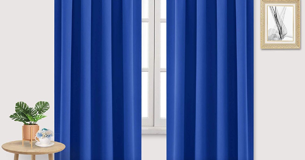 DWCN Blackout Thermal Curtains on Amazon
