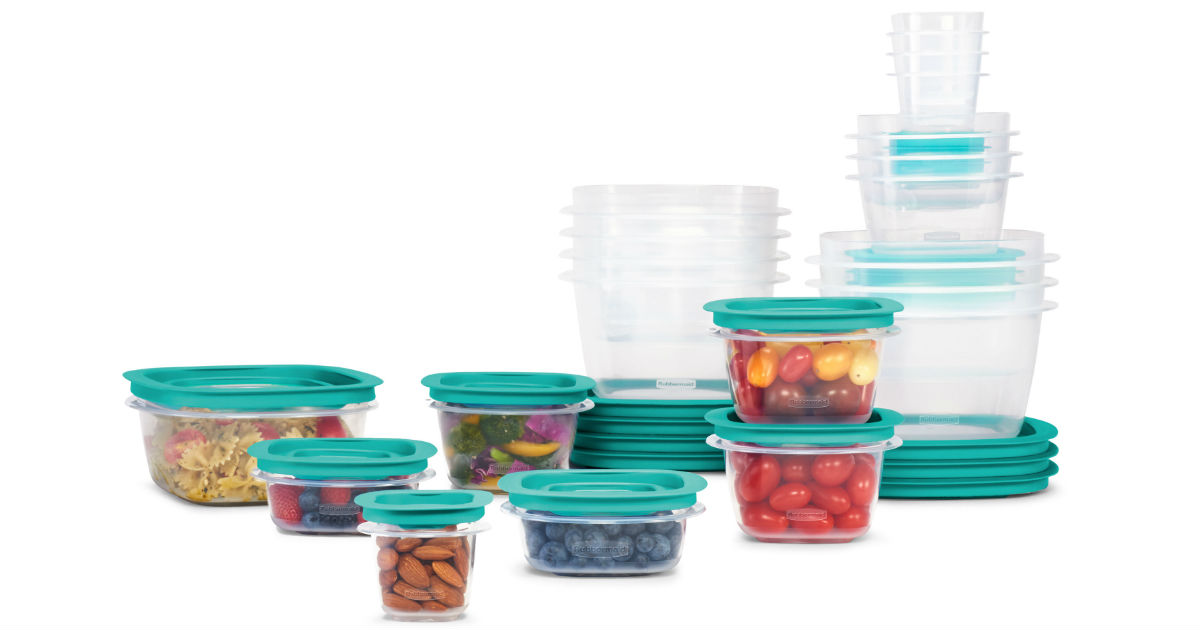 Rubbermaid 42Piece Food Storage Set ONLY $19.98 at Walmart  Daily