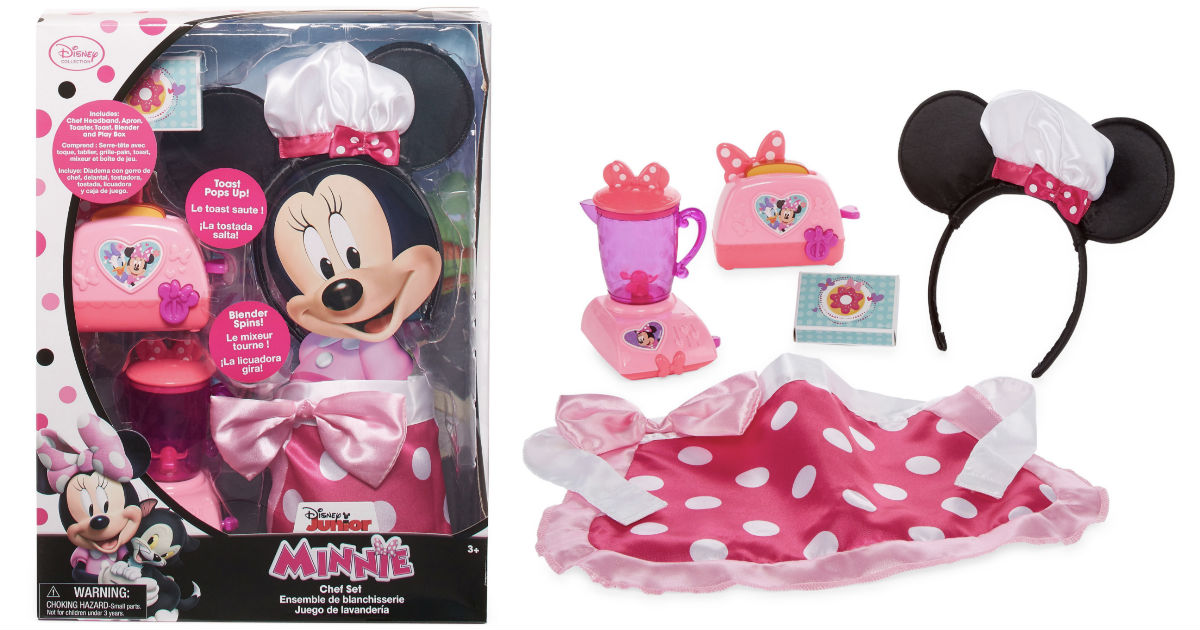 Disney Minnie Mouse Chef Roleplay Playset ONLY $13.49 (Reg $30)