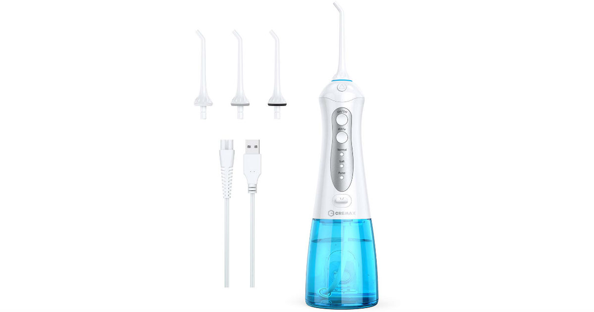 Cordless Water Flosser ONLY 24.91 on Amazon (Reg 38) Daily Deals