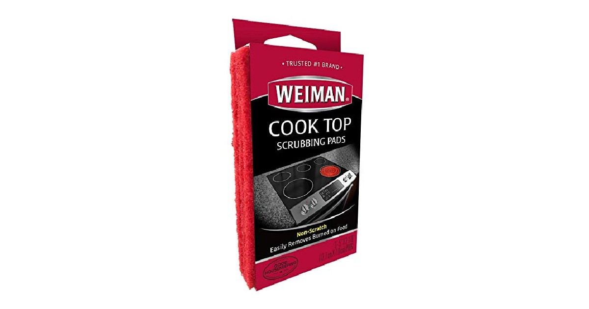 Weiman Cook Top Scrubbing Pads on Amazon