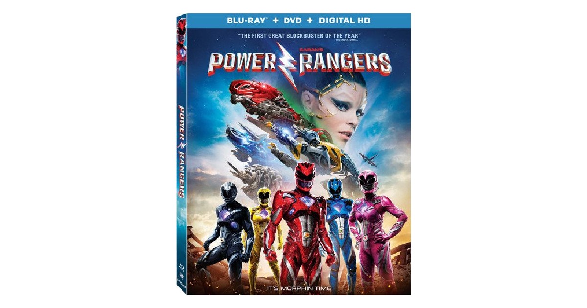 Saban's Power Rangers Blu-ray + DVD + Digital ONLY $5.00