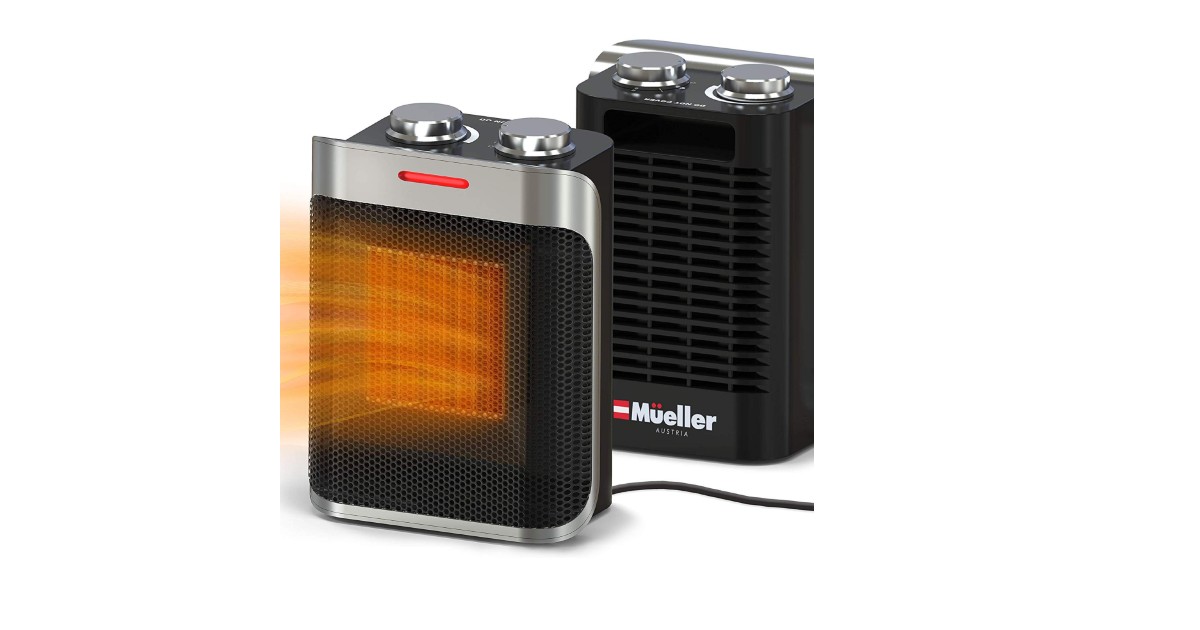 Mueller Portable Space Heater on Amazon