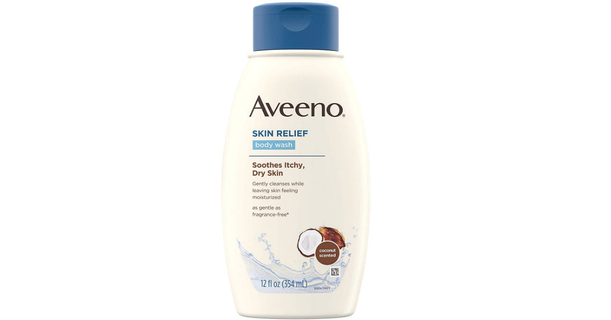 Aveeno Skin Relief Body Wash with Coconut ONLY $3.71 (Reg $7)