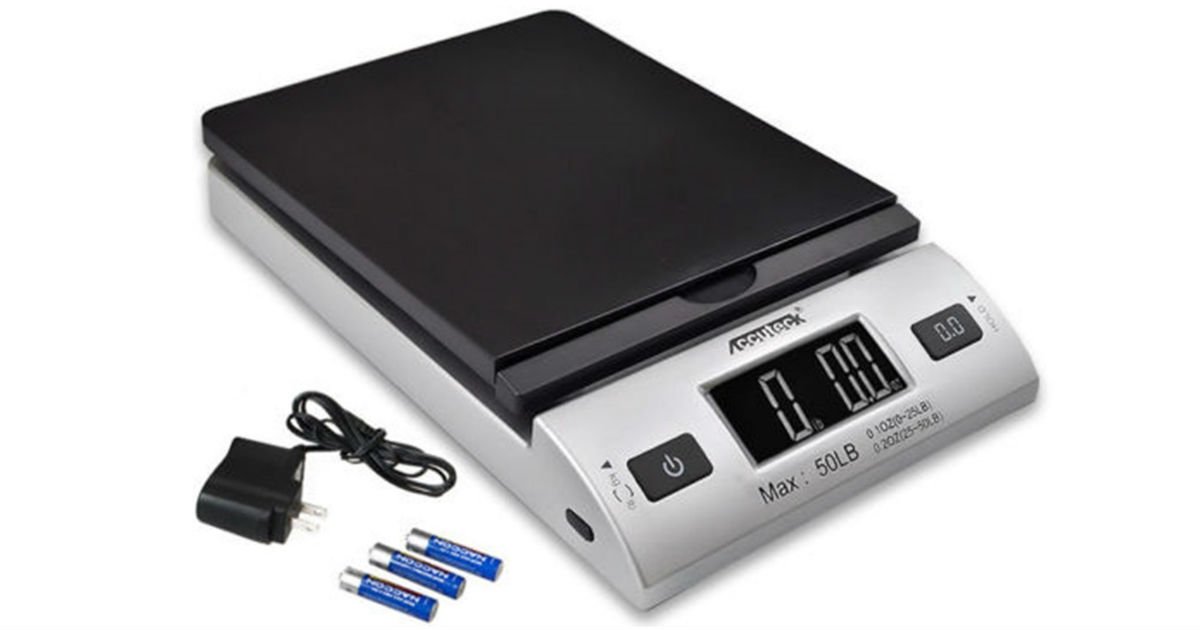 Accuteck All-in-1 Digital Postal Scale at Amazon