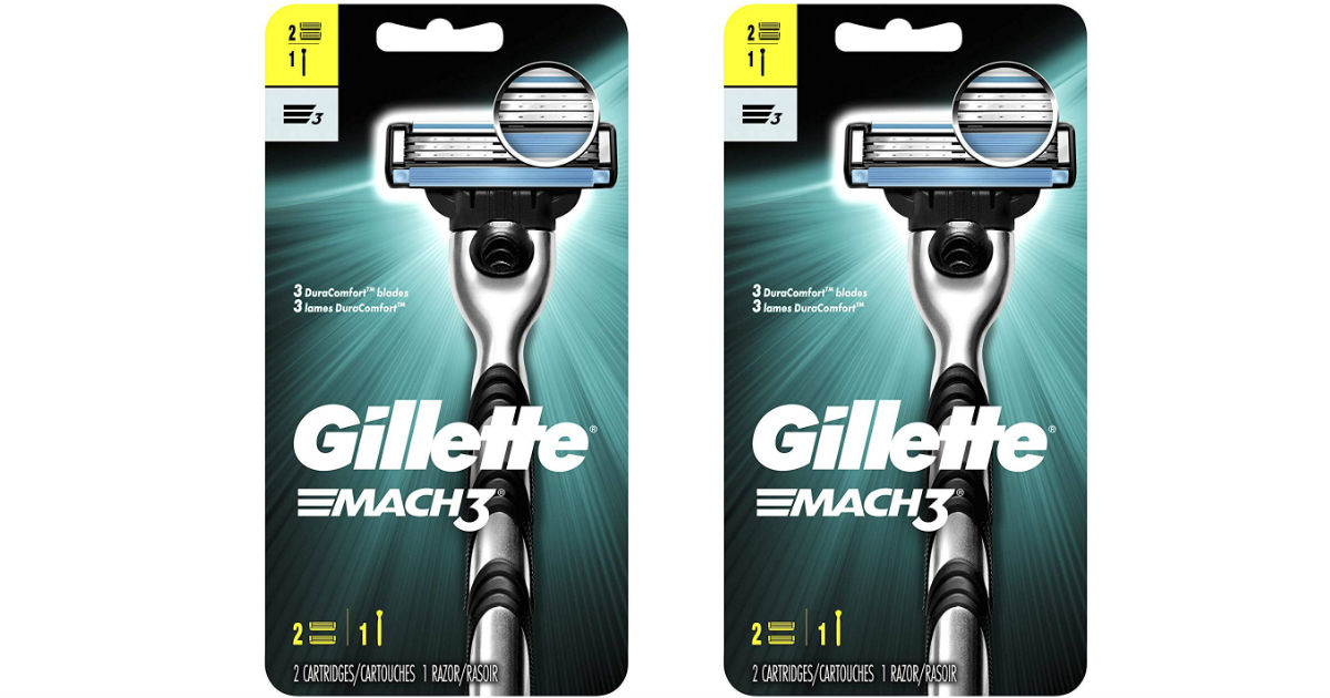 Gillette Mach3 Razor ONLY $2.36 at Walgreens (Reg $8.49)