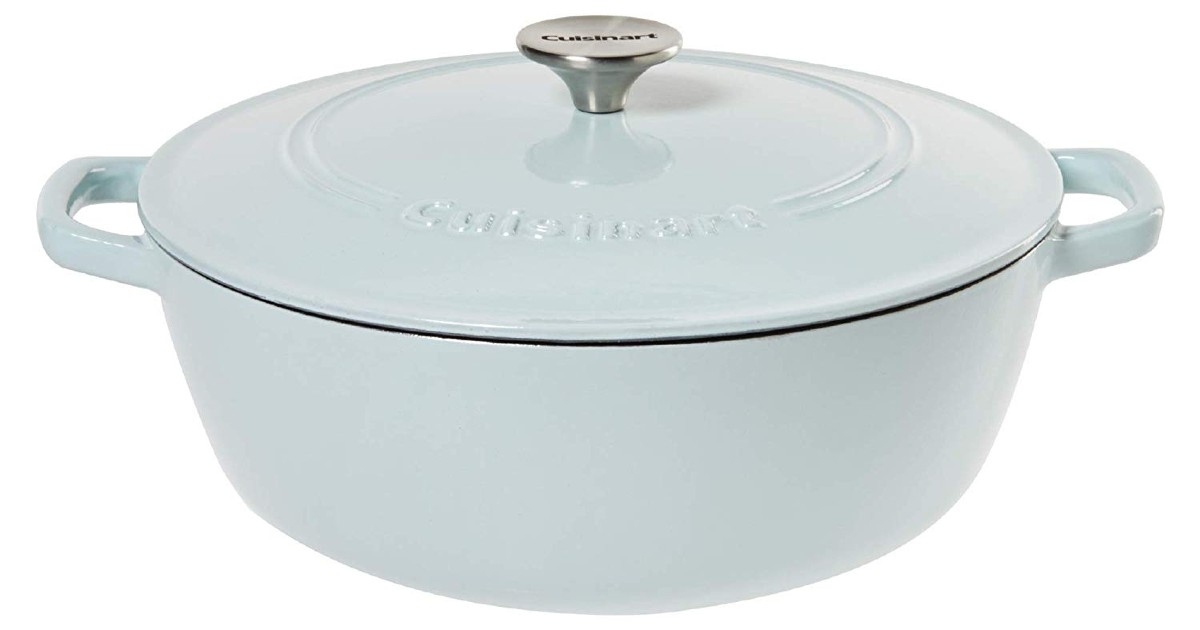 Cuisinart Round Cast Iron Casserole ONLY $54.99 (Reg. $100)