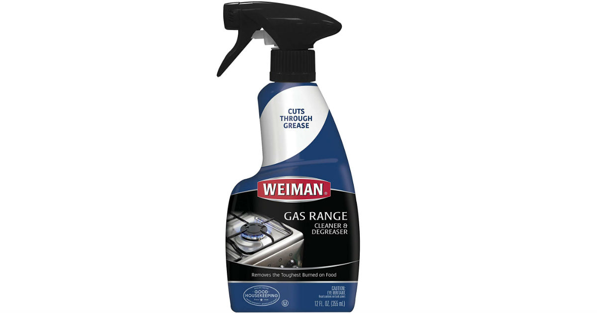 Weiman Gas Range Cleaner and Degreaser ONLY $2.99 (Reg $5)