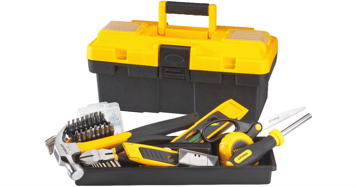 STANLEY 167-Pc Home Repair Mixed Tool Set ONLY $24.99 (Reg $39)