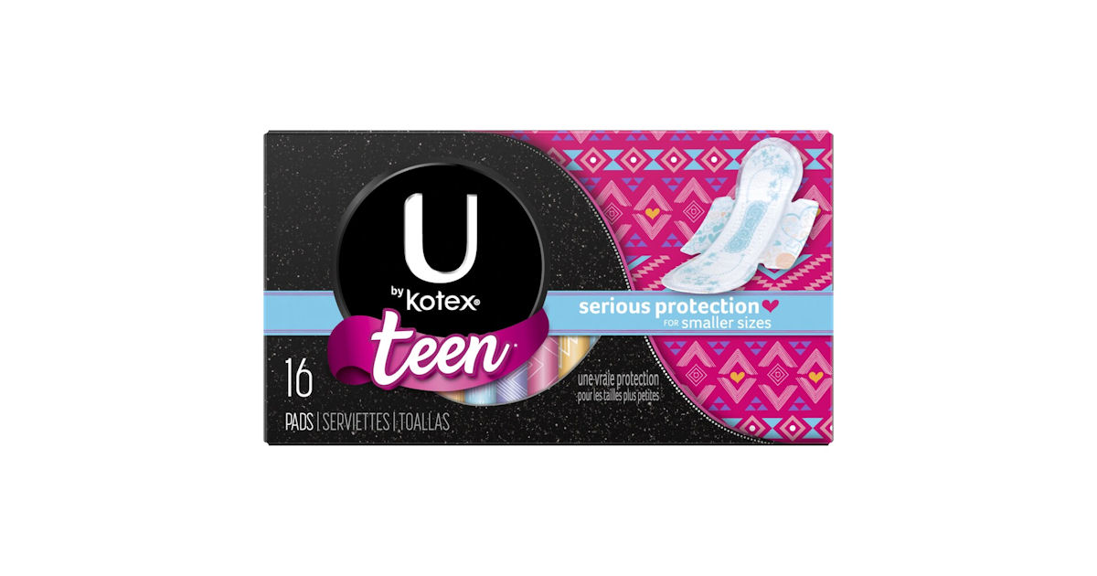 Free U by Kotex Pads Free Product Samples
