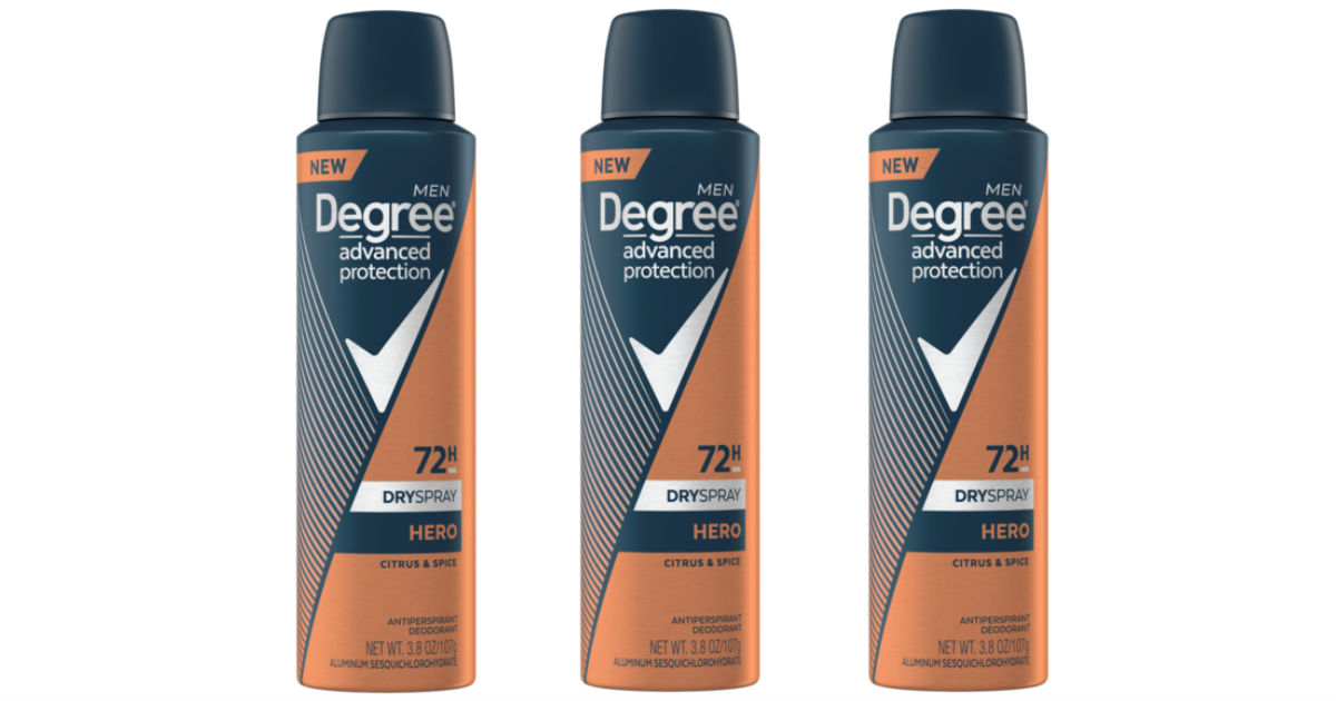 Degree Advanced Protection Dry Spray ONLY $2.19 at Target 