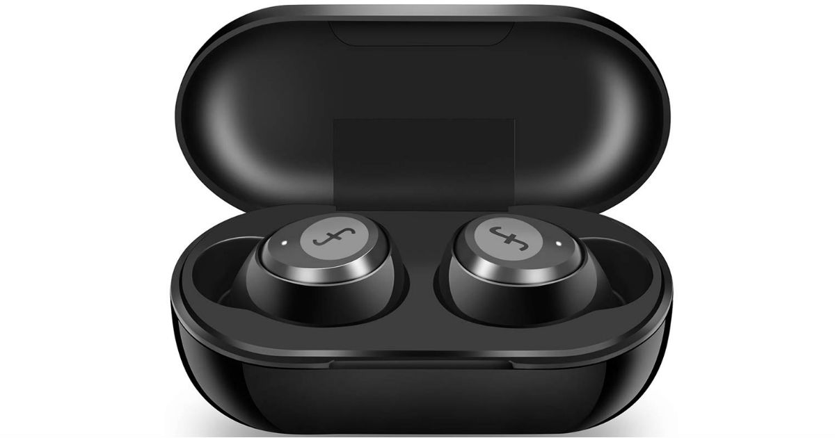 True Wireless Earbuds with Charging Case ONLY 19.95 (Reg 40) Daily