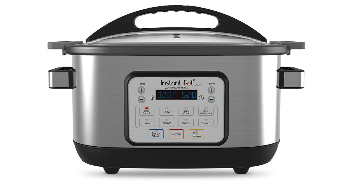 Instant Pot 6-Quart Aura Multi-Use Cooker ONLY $59.99 Shipped