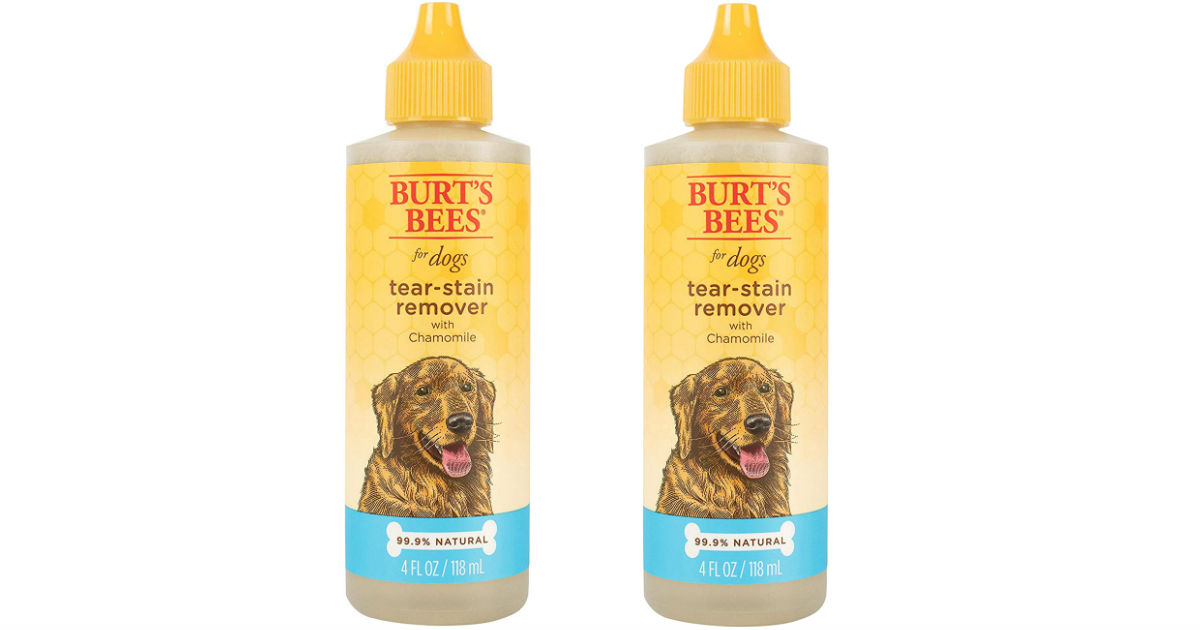 Burt's Bees for Dogs Natural Tear Stain Remover $1.90 on Amazon