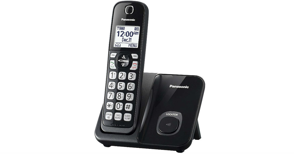 Panasonic Cordless Phone System ONLY 17.03 on Amazon Daily Deals