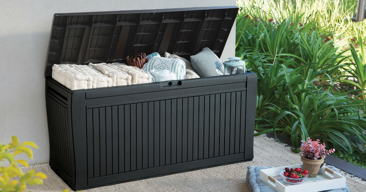 Keter 71-Gallon Outdoor Storage Box ONLY $46.99 Shipped