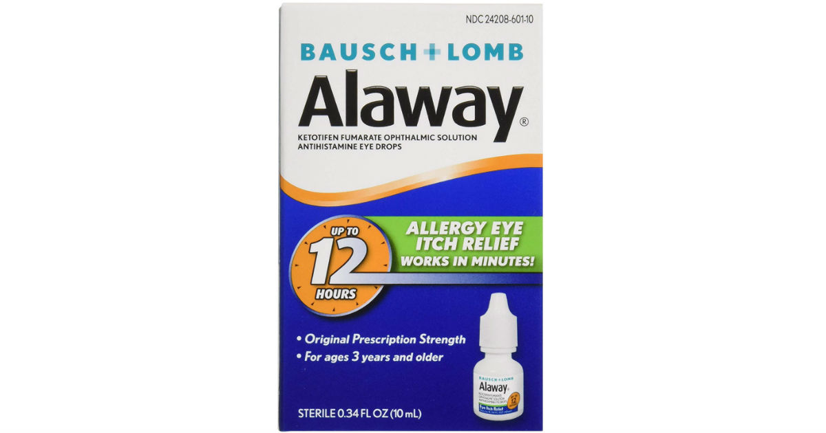 Alaway Antihistamine Eye Drops ONLY $6.41 Shipped