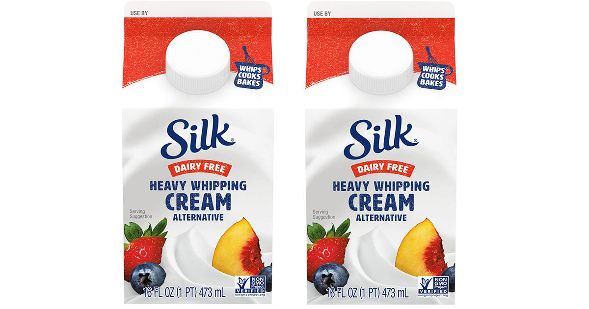 Silk Dairy Free Heavy Whipping Cream Only 2 28 At Walmart Printable Coupons