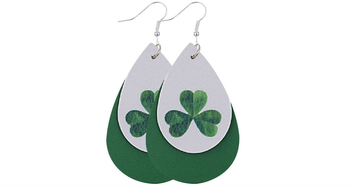 St. Patrick's Day Earrings ONLY $1.88 Shipped