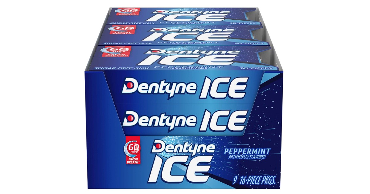 Dentyne Ice Gum 9-Pack ONLY $4.98 Shipped on Amazon