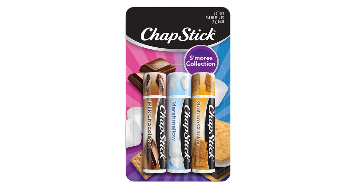ChapStick S'mores 3-Pack ONLY $2.24 Shipped on Amazon