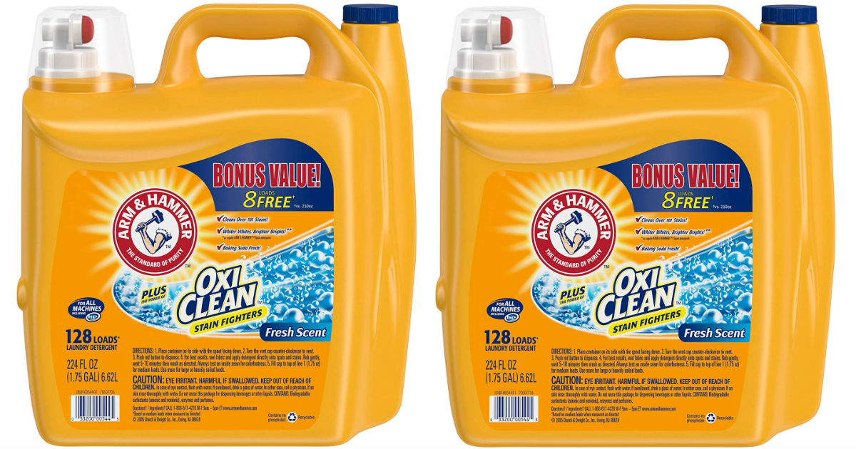 Arm & Hammer Laundry Detergents 224-oz TWO for $17.74 Shipped