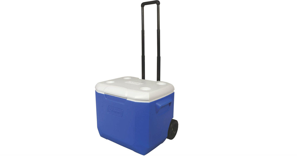 Coleman 60Qt Performance Wheeled Cooler ONLY 24.99 (Reg 50) Daily