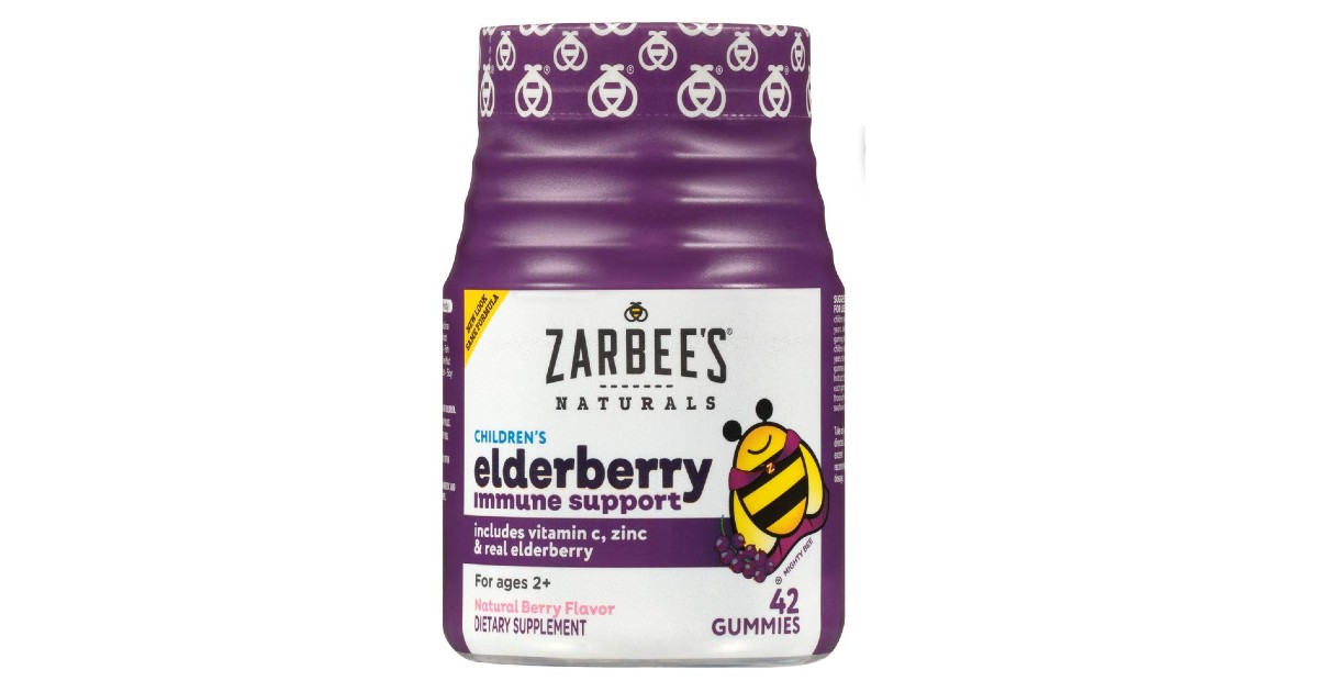 Zarbee's Children's Elderberry Immune Support ONLY $10.49 