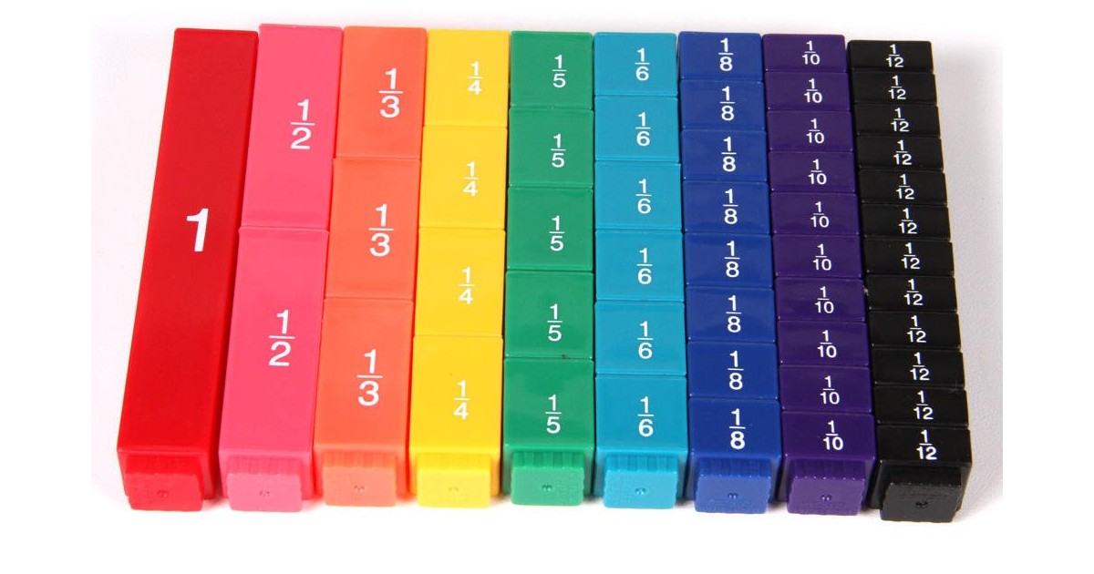 Rainbow Fraction Tower Linking Cubes ONLY $7.99 (Reg. $16)