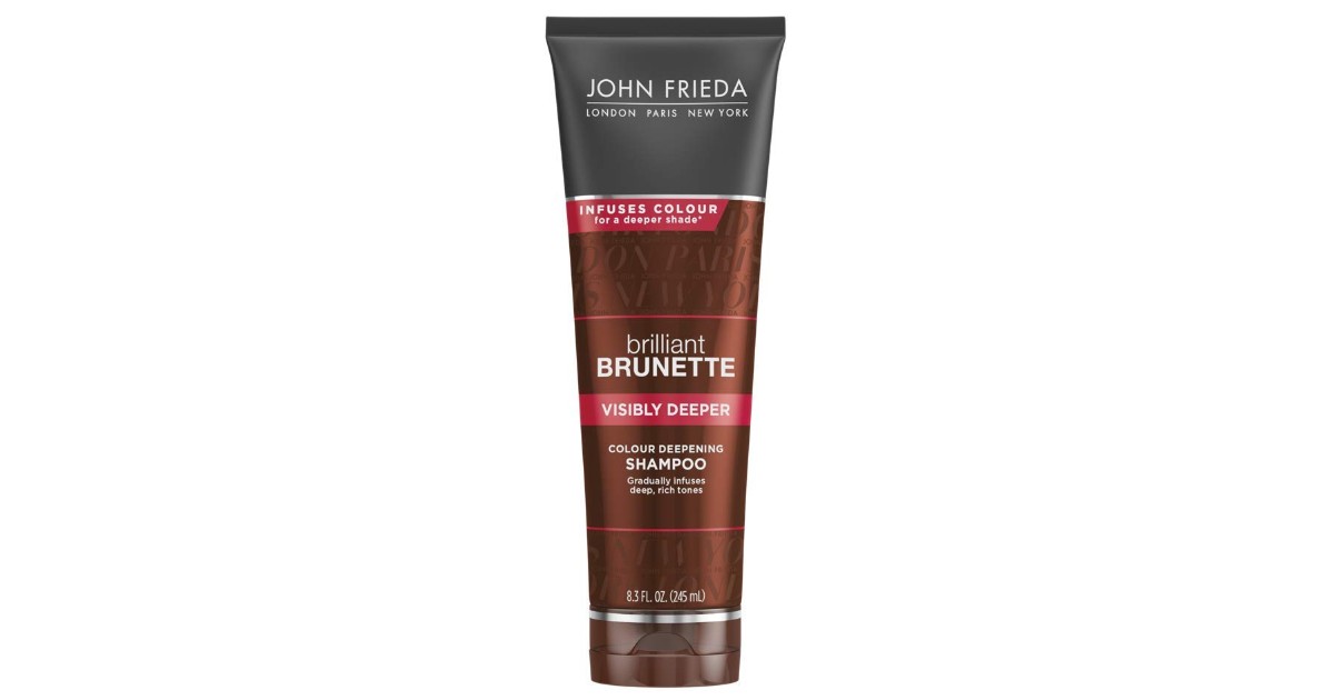 John Frieda Brilliant Brunette Shampoo ONLY $4.69 (Reg. $12)