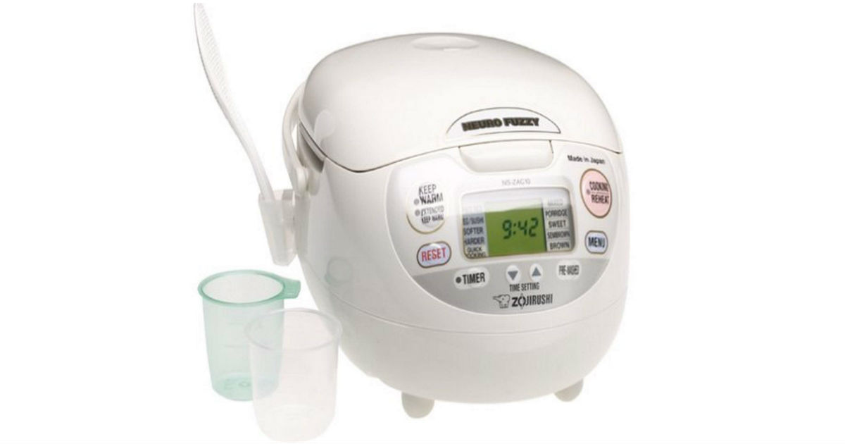Neuro Fuzzy Rice Cooker and Warmer ONLY $129.99 (Reg $256)