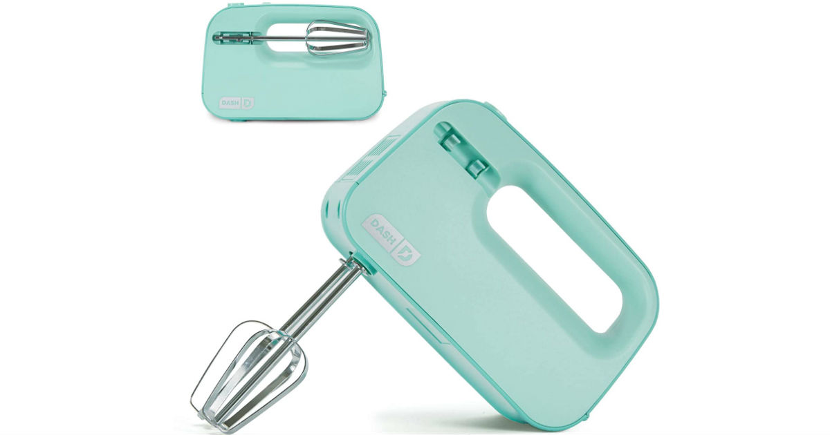 Mint Dash Compact Portable Hand Mixer ONLY $16.99 on Amazon 