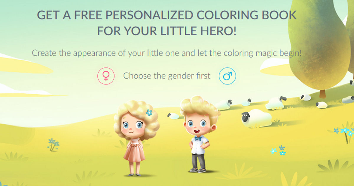 FREE Personalized Hooray Heroes Printable Coloring Book