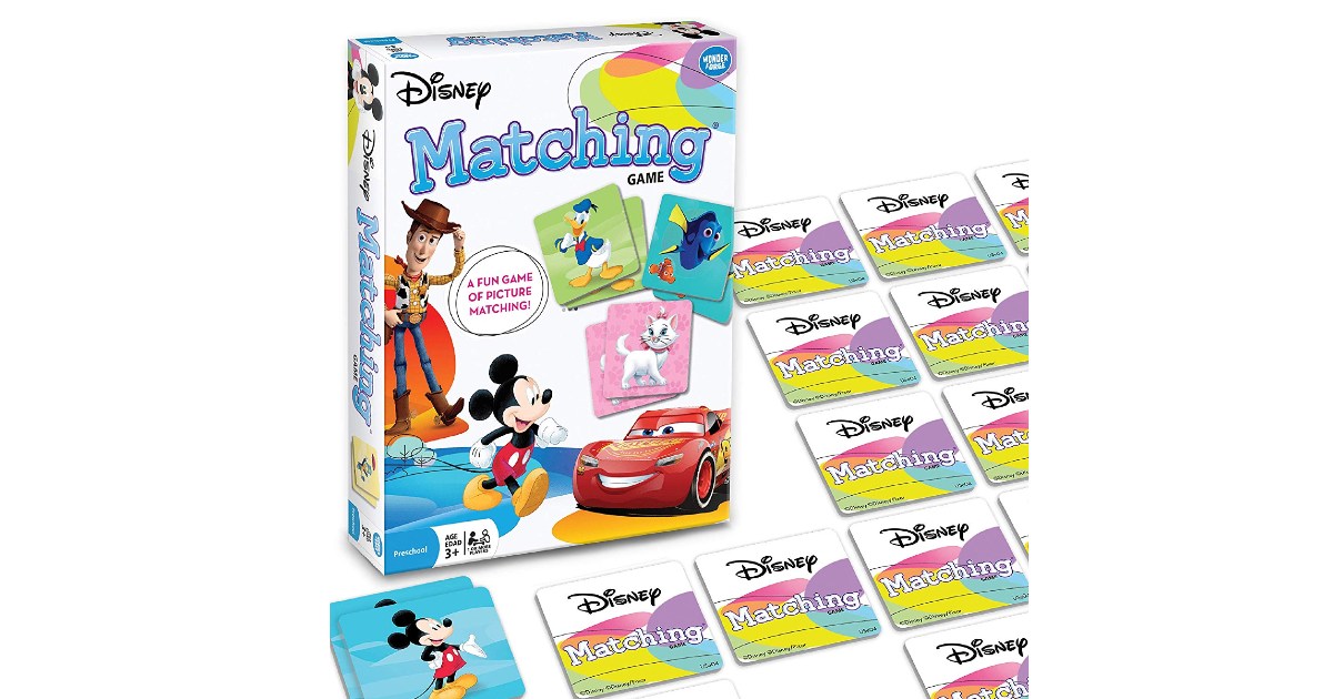 Wonder Forge Disney Matching Game ONLY $5.92 (Reg. $12)