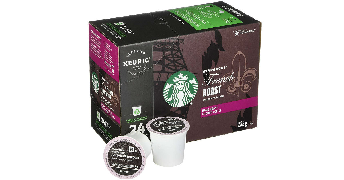 Starbucks French Roast Coffee 96-Count $37.99 Shipped