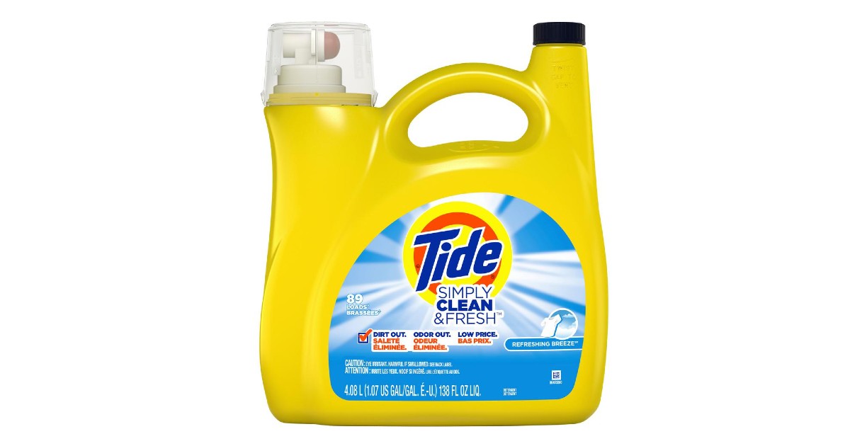 Free Tide Laundry Detergent at Staples