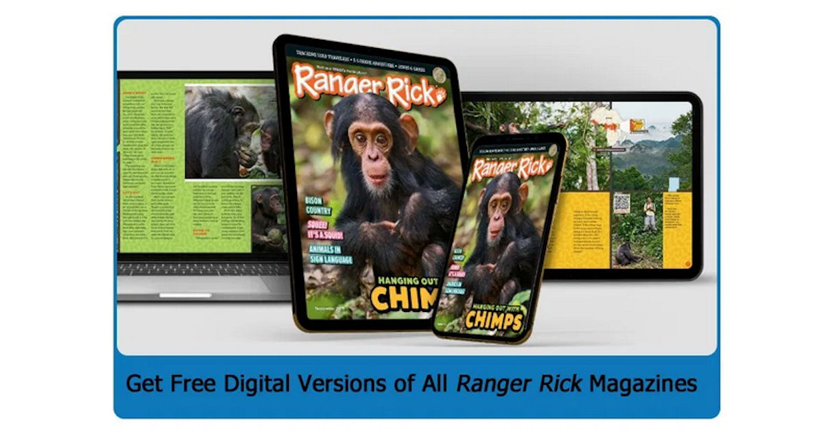 Free Digital Subscription to Ranger Rick Magazines - Free Stuff & Freebies