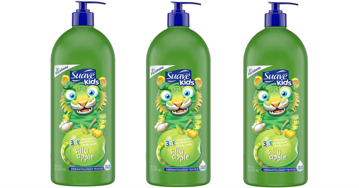 Suave Kids 3-in-1 Shampoo 40-oz Bottle ONLY $3.49 Shipped