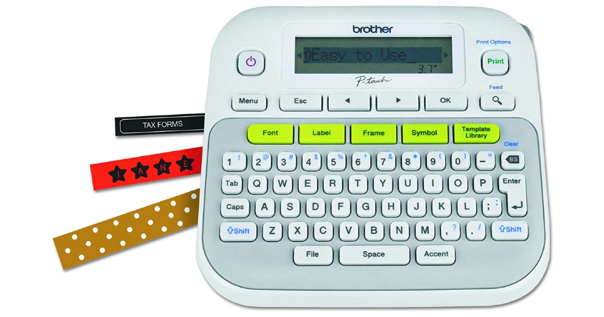 Brother P-Touch PTD210 Label Maker ONLY $19.99 (Reg $35)