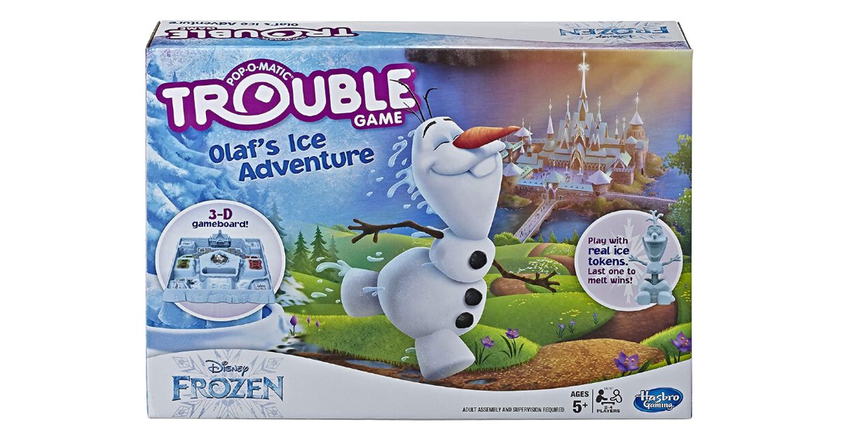 Trouble Game Olaf's Ice Adventure ONLY $7.34 (Reg. $20)