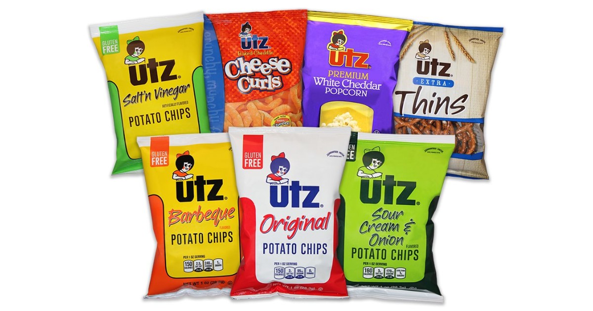 Utz Jumbo Snack Variety Pack 60-Count ONLY $15.98 Shipped