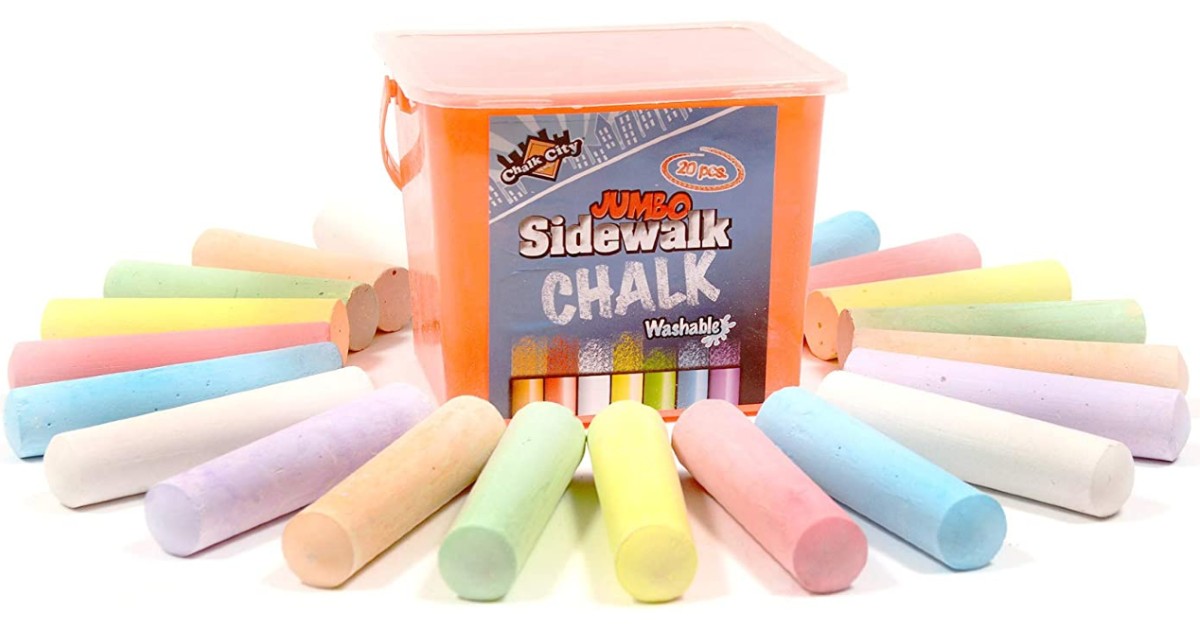 Regal Games Chalk City 20-Piece ONLY $8.99 on Amazon