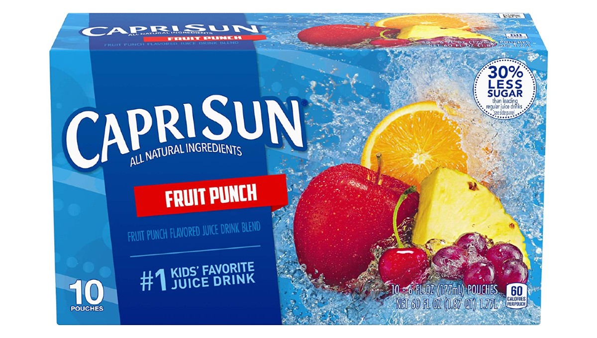 Capri Sun Juice Pouches 40-Pack ONLY $6.31 Shipped on Amazon