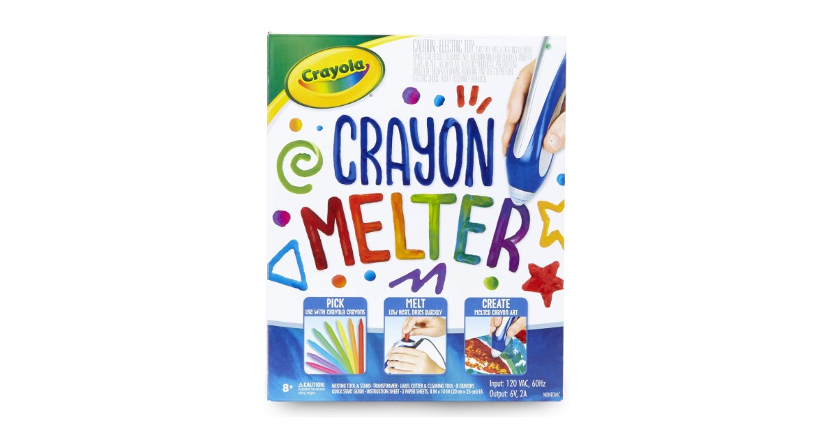 Crayola Crayon Melter ONLY $15.00 (Reg. $30)