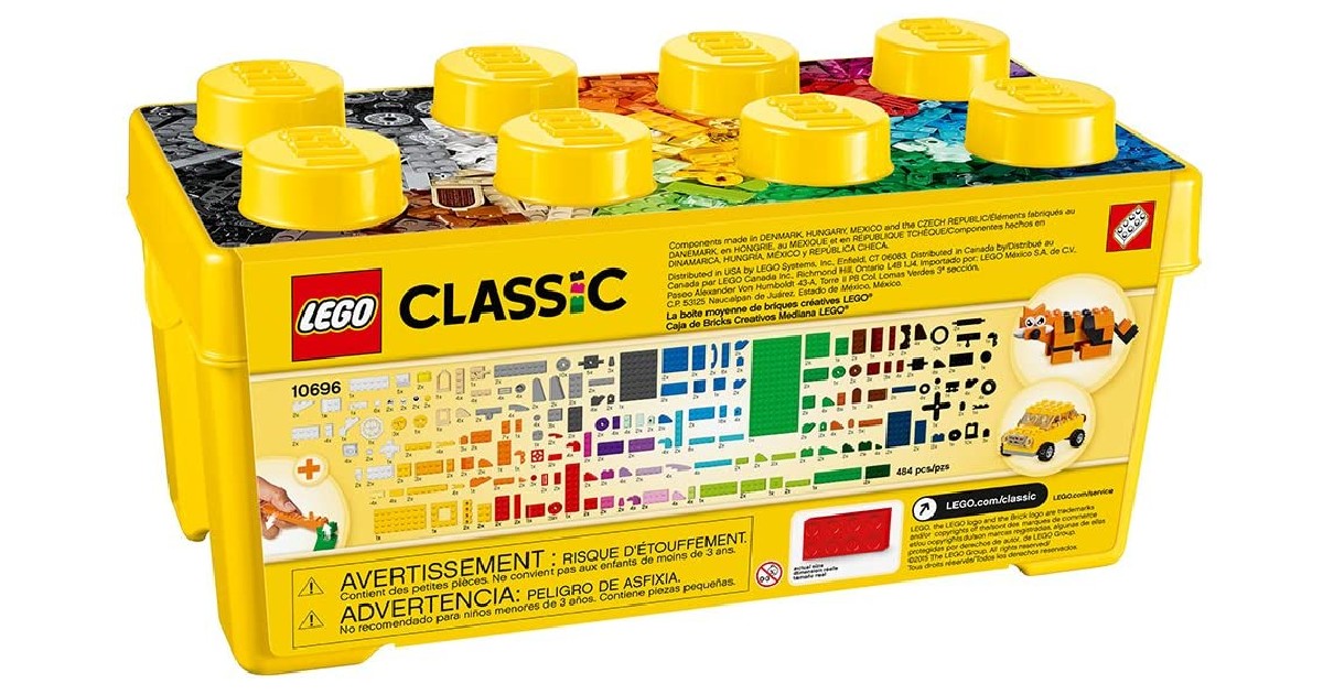 LEGO Classic Medium Creative Brick Box ONLY $26.49 Shipped