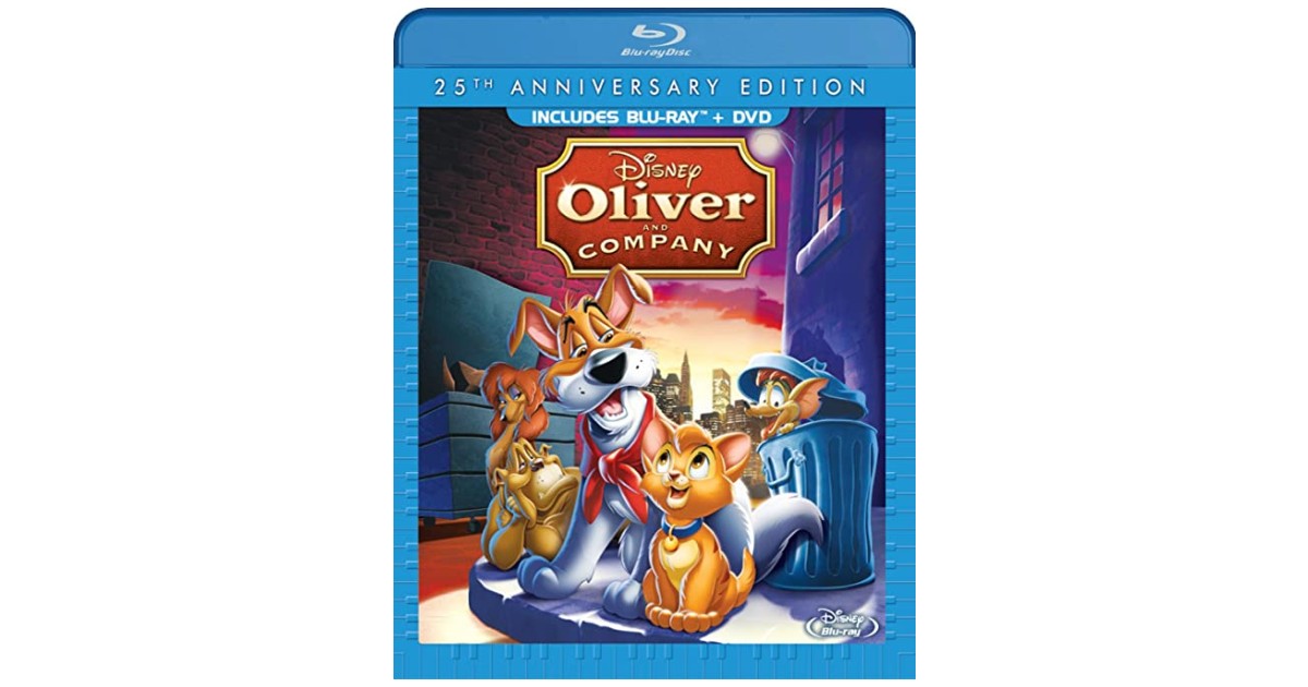 Oliver and Company Blu-ray ONLY $8.27 at Amazon