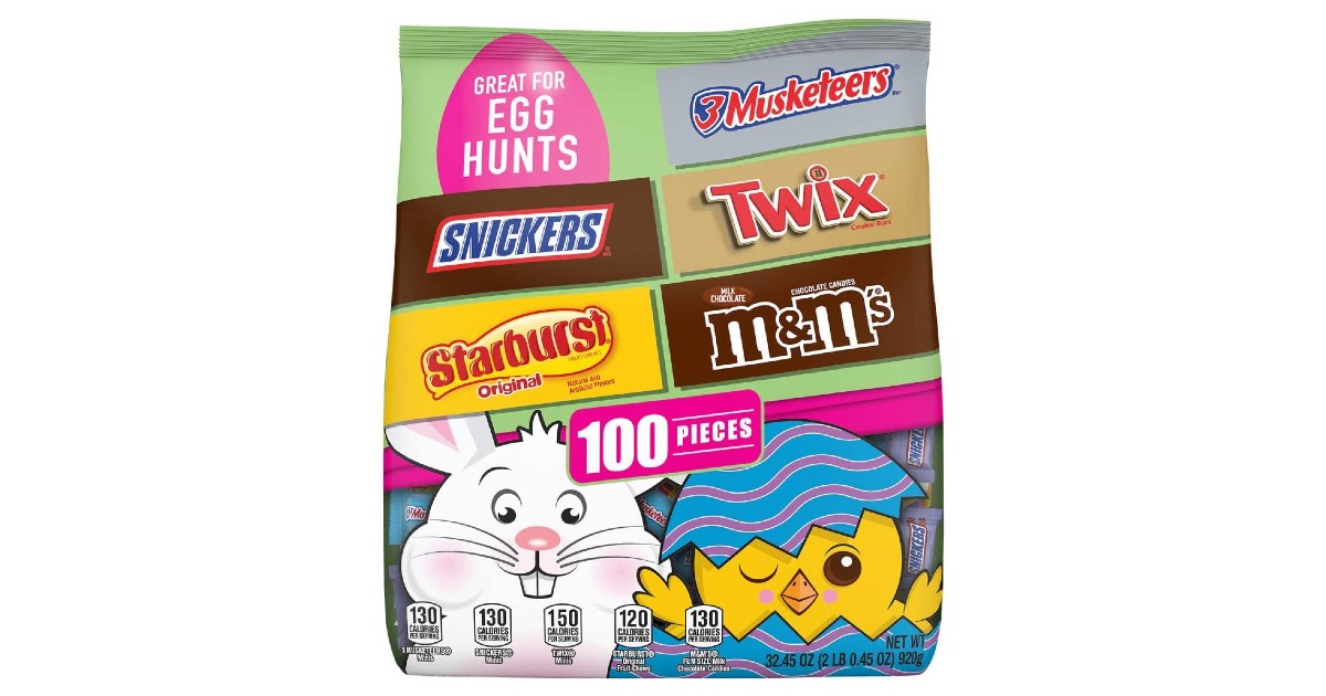 M&M'S, Snickers, Twix, 3 Musketeers Easter Chocolate ONLY $9.98