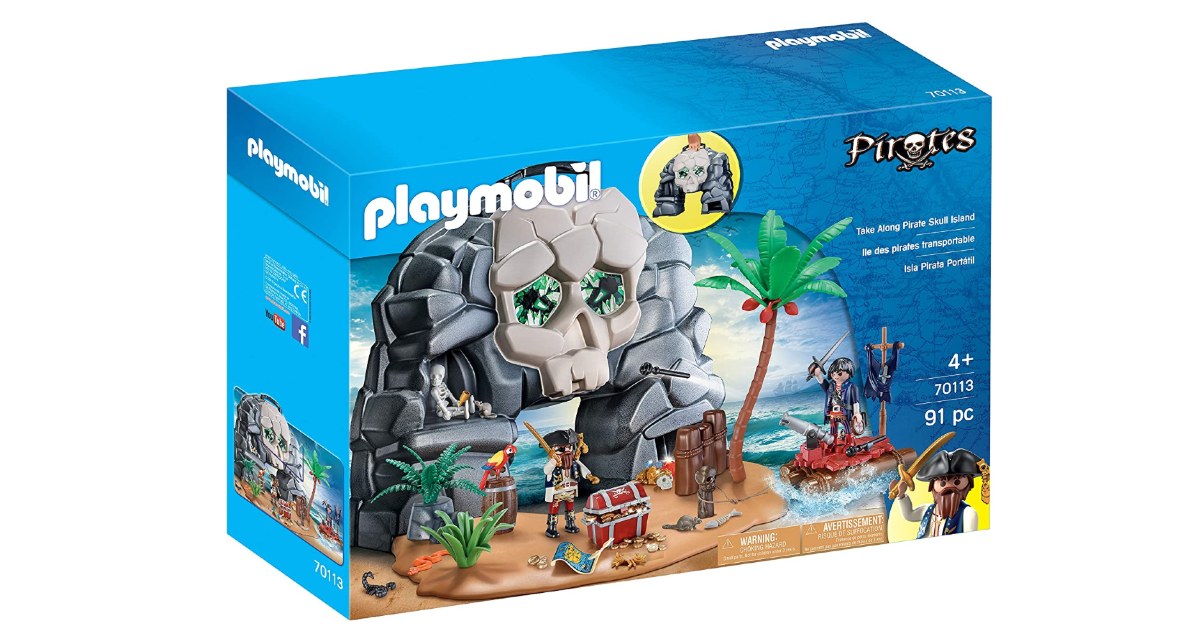 Playmobil Take Along Pirate Skull Island ONLY $19.94 (Reg. $40)